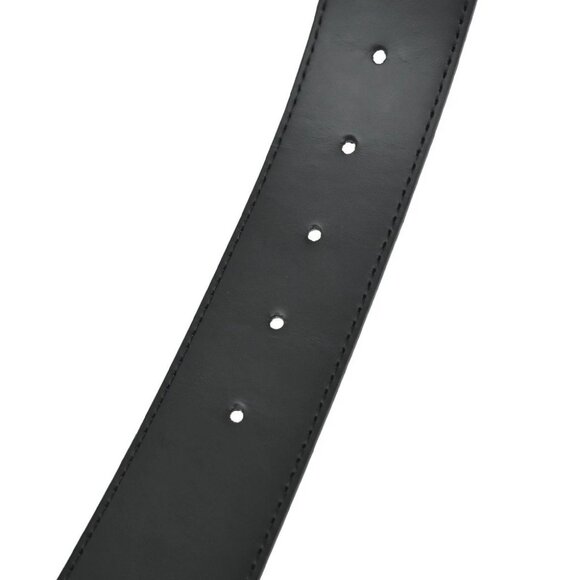 LOUIS VUITTON LV Initiales Belt 40mm 85/34 Monogram Eclipse Black M9043 - Picture 8 of 12